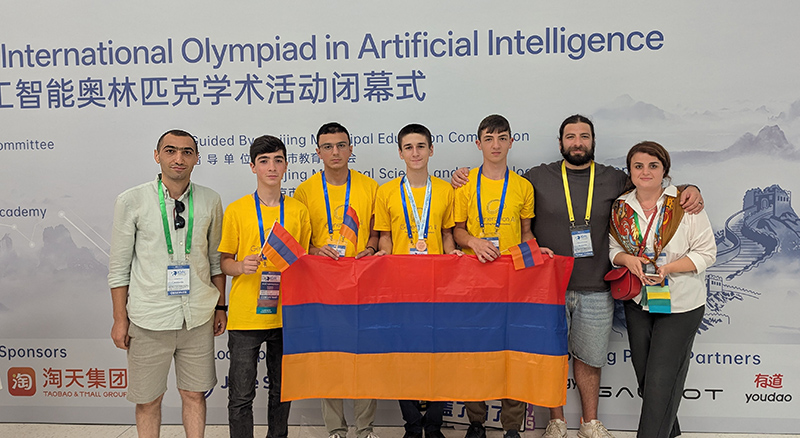 Generation AI Students Win Bronze Medal at the International Olympiad in Artificial Intelligence • MassisPost